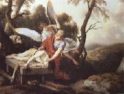 Laurent de la Hyre Abraham Sacrificing Isaac oil painting artist